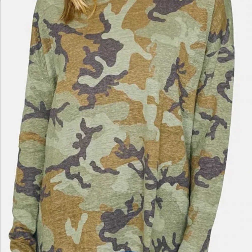 Sanctuary Carlee Camo Tee Linen